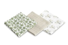 PIELUCHA BAMBUSOWA 3-pak SŁONIK GREY 70X80
