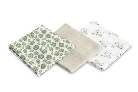 PIELUCHA BAMBUSOWA 3-pak SŁONIK GREY 70X80 PIELUCHA BAMBUSOWA 3-pak SŁONIK GREY 70X80