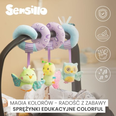 COLORFUL SPRĘŻYNKA EDUKACYJNA SYRENKA COLORFUL SPRĘŻYNKA EDUKACYJNA SYRENKA