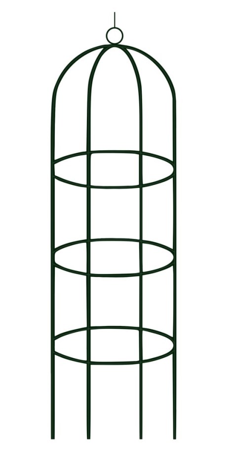 Pergola metalowa kolumna ciemnozielona 190 cm Pergola metalowa kolumna ciemnozielona 190 cm