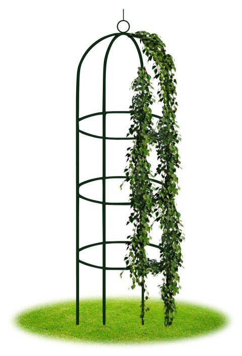 Pergola metalowa kolumna ciemnozielona 190 cm Pergola metalowa kolumna ciemnozielona 190 cm