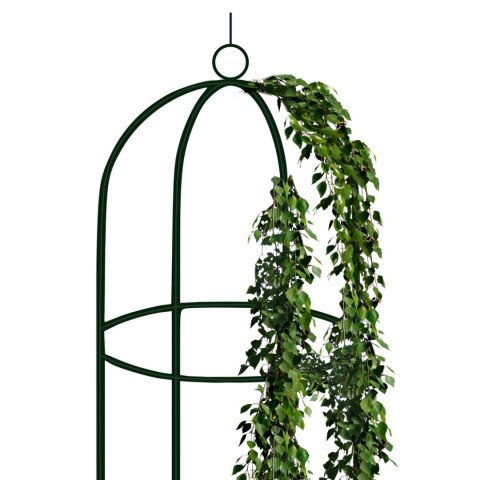 Pergola metalowa kolumna ciemnozielona 190 cm Pergola metalowa kolumna ciemnozielona 190 cm