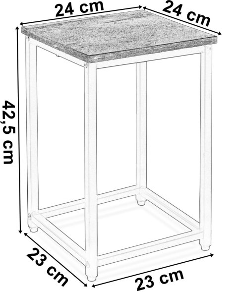 Kwietnik loftowy ARBEN CRAFT 40 cm Kwietnik loftowy ARBEN CRAFT 40 cm