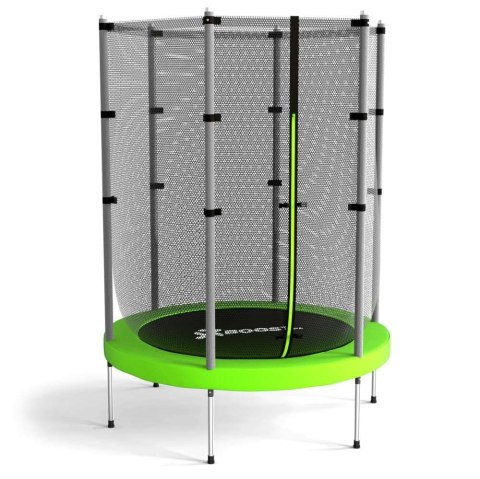 Trampolina z siatką SAUT 140 cm zielona Trampolina z siatką SAUT 140 cm zielona