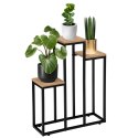Kwietnik metalowy loft AGRAS CRAFT stojak na kwiaty