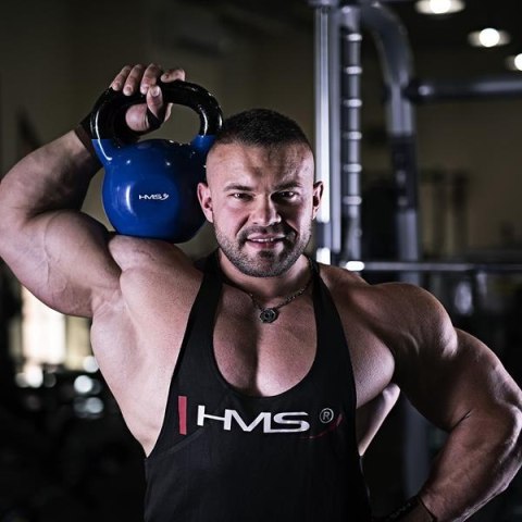 KNV12 KETTLEBELL POKRYTY WINYLEM 12.0 KG HMS KNV12 KETTLEBELL POKRYTY WINYLEM 12.0 KG HMS