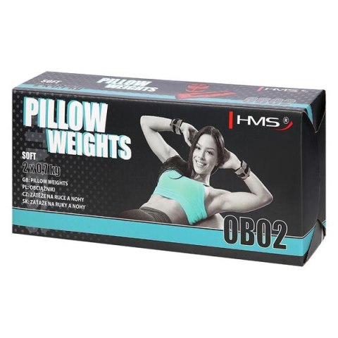 OB02 CZERWONE OBCIĄŻNIKI 2 x 0.7 KG HMS OB02 CZERWONE OBCIĄŻNIKI 2 x 0.7 KG HMS