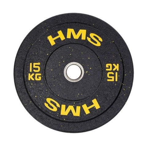 HTBR15 YELLOW TALERZ OLIMPIJSKI BUMPER 15 KG HMS HTBR15 YELLOW TALERZ OLIMPIJSKI BUMPER 15 KG HMS