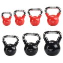KTC10 RED UCHWYT CHROM RADEŁKOWANY KETTLEBELL ŻELIWNY HMS KTC10 RED UCHWYT CHROM RADEŁKOWANY KETTLEBELL ŻELIWNY HMS