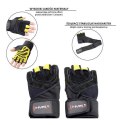 RST01 BLACK/YELLOW ROZM. XXL RĘKAWICE NA SIŁOWNIĘ HMS RST01 BLACK/YELLOW ROZM. XXL RĘKAWICE NA SIŁOWNIĘ HMS