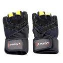 RST01 BLACK/YELLOW ROZM. M RĘKAWICE NA SIŁOWNIĘ HMS RST01 BLACK/YELLOW ROZM. M RĘKAWICE NA SIŁOWNIĘ HMS