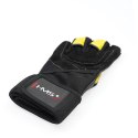RST01 BLACK/YELLOW ROZM. M RĘKAWICE NA SIŁOWNIĘ HMS RST01 BLACK/YELLOW ROZM. M RĘKAWICE NA SIŁOWNIĘ HMS