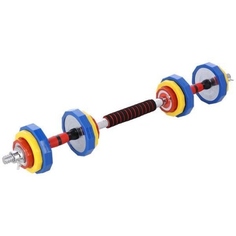 SKC20 SZTANGIELKI-SZTANGA W WALIZCE KOLOROWE 2x10KG HMS SKC20 SZTANGIELKI-SZTANGA W WALIZCE KOLOROWE 2x10KG HMS