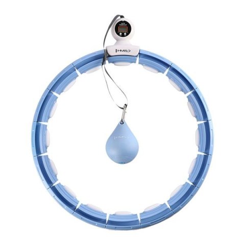 HHM15 HULA HOP BLUE Z MAGNESEM I OBCIĄŻNIKIEM + LICZNIK HMS HHM15 HULA HOP BLUE Z MAGNESEM I OBCIĄŻNIKIEM + LICZNIK HMS