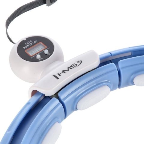 HHM15 HULA HOP BLUE Z MAGNESEM I OBCIĄŻNIKIEM + LICZNIK HMS HHM15 HULA HOP BLUE Z MAGNESEM I OBCIĄŻNIKIEM + LICZNIK HMS