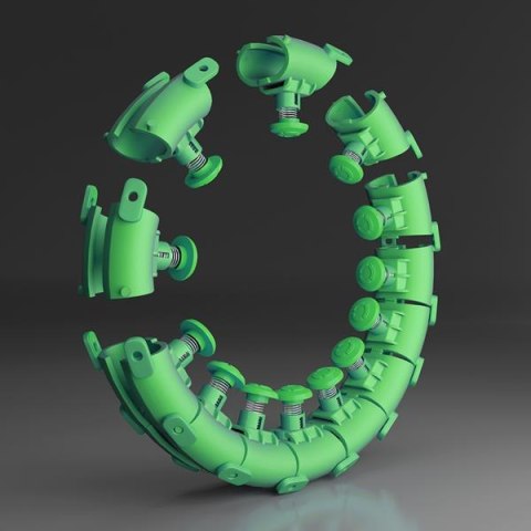 HHW01 HULA HOP GREEN Z WYPUSTKAMI I OBCIĄŻNIKIEM HMS HHW01 HULA HOP GREEN Z WYPUSTKAMI I OBCIĄŻNIKIEM HMS