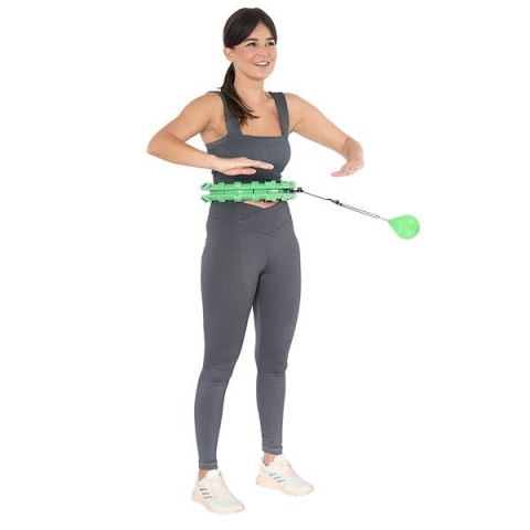 HHW01 HULA HOP GREEN Z WYPUSTKAMI I OBCIĄŻNIKIEM HMS HHW01 HULA HOP GREEN Z WYPUSTKAMI I OBCIĄŻNIKIEM HMS
