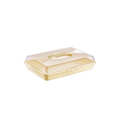 Pojemnik prostokątny na ciasto DUNYA 44,5x30x9,5cm Pojemnik prostokątny na ciasto DUNYA 44,5x30x9,5cm