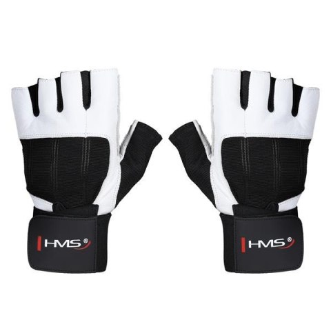 RST04 WHITE-BLACK ROZM. M RĘKAWICE NA SIŁOWNIĘ HMS RST04 WHITE-BLACK ROZM. M RĘKAWICE NA SIŁOWNIĘ HMS
