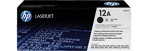 Kaseta z tonerem HP Toner HP 12A czarny (Q2612A) Q2612A Kaseta z tonerem HP Toner HP 12A czarny (Q2612A) Q2612A