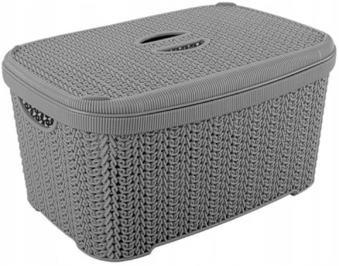 Koszyk z pokrywką KNIT 12 l Koszyk z pokrywką KNIT 12 l
