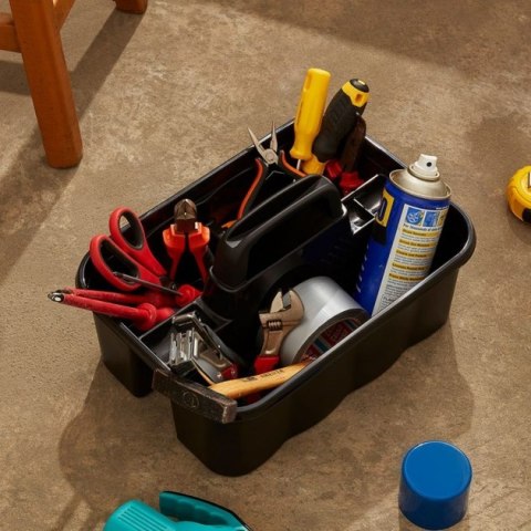Organizer 3 częściowy z uchwytem 257x355x198 CZARNY Organizer 3 częściowy z uchwytem 257x355x198 CZARNY