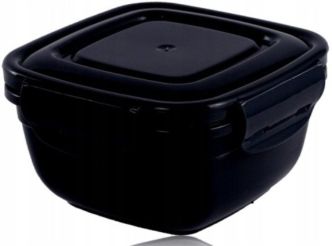 Pojemnik do żywnosci 900 ml antracyt 147x147x80mm Pojemnik do żywnosci 900 ml antracyt 147x147x80mm