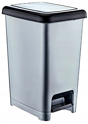 Pojemnik z pedałem SLIM 10 l 200x265x345 mm Pojemnik z pedałem SLIM 10 l 200x265x345 mm