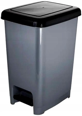 Pojemnik z pedałem SLIM 60 L 490x356x632 mm Pojemnik z pedałem SLIM 60 L 490x356x632 mm