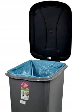 Pojemnik z pedałem SLIM 60 L 490x356x632 mm Pojemnik z pedałem SLIM 60 L 490x356x632 mm