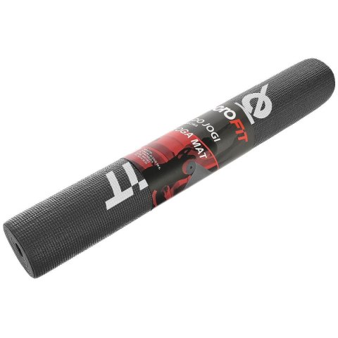 MATA DO JOGI ANTYPOŚLIZGOWA 173X61X0,3CM CZARNA ENERO FIT MATA DO JOGI ANTYPOŚLIZGOWA 173X61X0,3CM CZARNA ENERO FIT