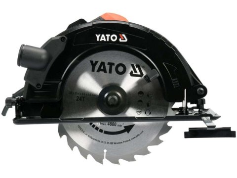 YATO Pilarka tarczowa 235mm 2800W YATO Pilarka tarczowa 235mm 2800W