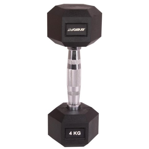 HANTLA GUMOWA HEX 4 KG ENERO FIT HANTLA GUMOWA HEX 4 KG ENERO FIT