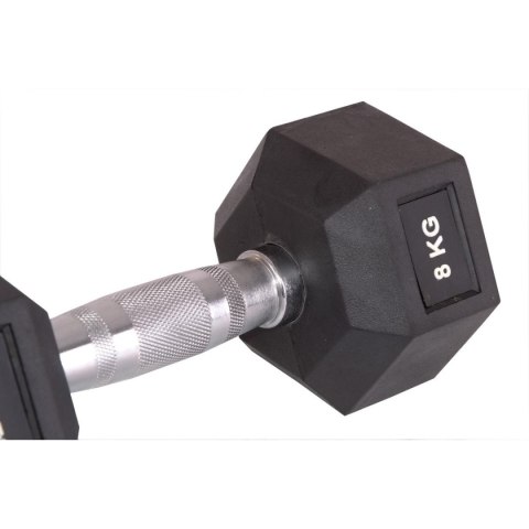 HANTLA GUMOWA HEX 8 KG ENERO FIT HANTLA GUMOWA HEX 8 KG ENERO FIT