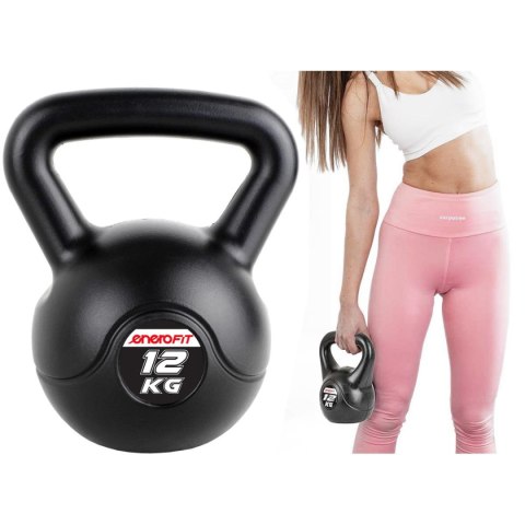 HANTLA KOMPOZYTOWA KETTLEBELL 12 KG ODWAŻNIK ENERO FIT HANTLA KOMPOZYTOWA KETTLEBELL 12 KG ODWAŻNIK ENERO FIT