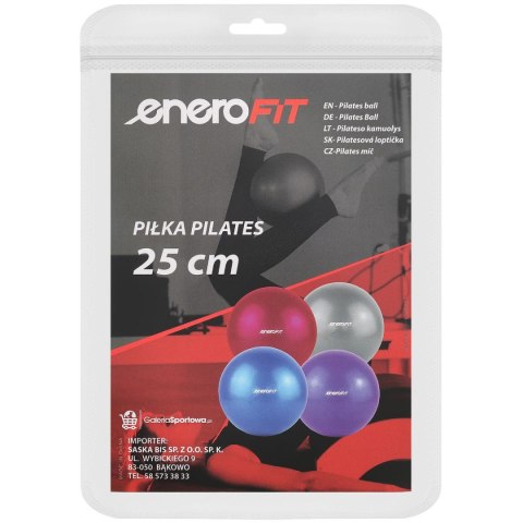 PIŁKA FITNESS PILATES 25CM NIEBIESKA ENERO FIT PIŁKA FITNESS PILATES 25CM NIEBIESKA ENERO FIT