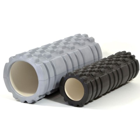 WAŁEK ROLLER DO ĆWICZEŃ DUO SZARY 33/14 I CZARNY 30/9,5cm ENERO FIT WAŁEK ROLLER DO ĆWICZEŃ DUO SZARY 33/14 I CZARNY 30/9,5cm ENERO FIT
