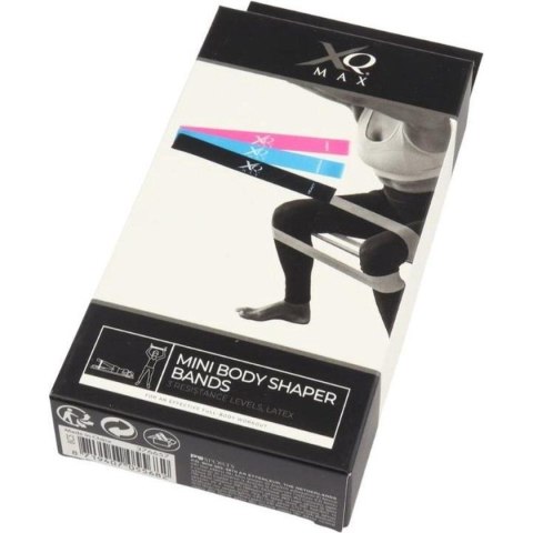 ZESTAW 3 GUM TAŚM DO ĆWICZEŃ STRETCH BAND XQMAX ZESTAW 3 GUM TAŚM DO ĆWICZEŃ STRETCH BAND XQMAX