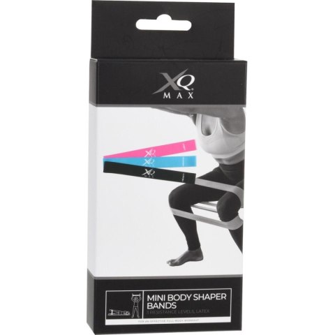 ZESTAW GUM DO ĆWICZEŃ FITNESS CROSSFIT MINI BAND 3W1 XQMAX ZESTAW GUM DO ĆWICZEŃ FITNESS CROSSFIT MINI BAND 3W1 XQMAX
