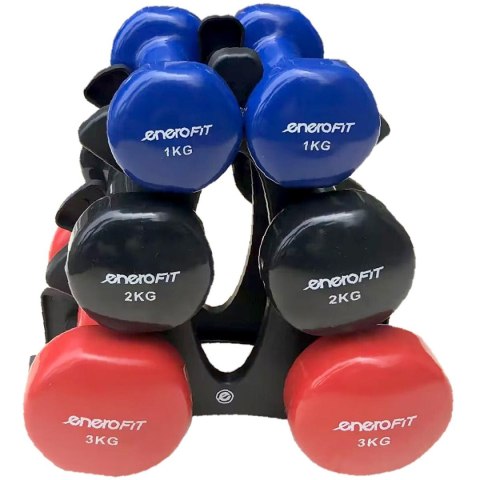 ZESTAW HANTLI VDB 12KG STOJAK CHOINKA ENERO FIT ZESTAW HANTLI VDB 12KG STOJAK CHOINKA ENERO FIT