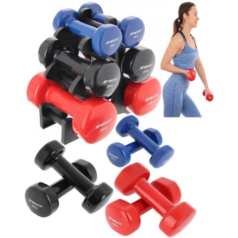 ZESTAW HANTLI VDB 12KG STOJAK CHOINKA ENERO FIT ZESTAW HANTLI VDB 12KG STOJAK CHOINKA ENERO FIT