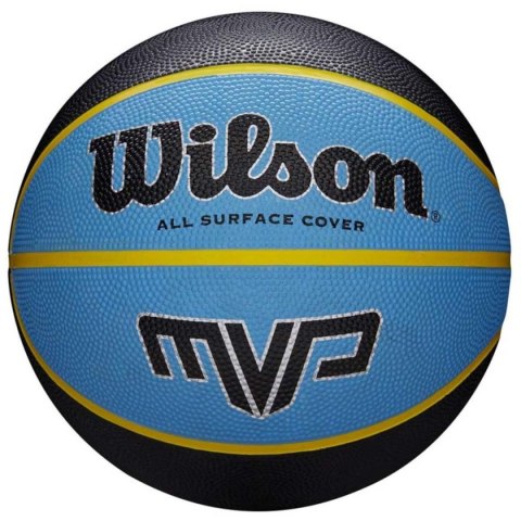 PIŁKA DO KOSZYKÓWKI WILSON MVP R.7 CZARNO-NIEBIESKA PIŁKA DO KOSZYKÓWKI WILSON MVP R.7 CZARNO-NIEBIESKA