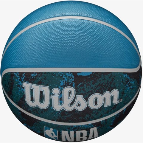PIŁKA DO KOSZYKÓWKI WILSON NBA DRV PLUS VIBE WZ3012602XB7 R.7 czarno niebieska PIŁKA DO KOSZYKÓWKI WILSON NBA DRV PLUS VIBE WZ3012602XB7 R.7 czarno niebieska