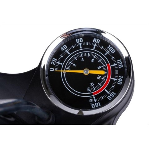 POMPKA WARSZTATOWO ROWEROWA 180PSI (12BAR) Z MANOMETREM XQMAX PRO POMPKA WARSZTATOWO ROWEROWA 180PSI (12BAR) Z MANOMETREM XQMAX PRO