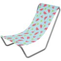 LEŻAK OGRODOWO - PLAŻOWY SKŁADANY I TORBA FRUIT MELON