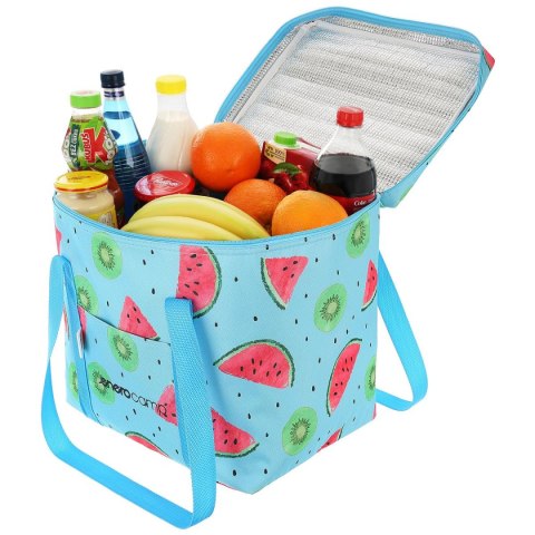 TORBA TERMICZNA 32x25x35 CM 28L FRUIT MELON ENERO CAMP TORBA TERMICZNA 32x25x35 CM 28L FRUIT MELON ENERO CAMP