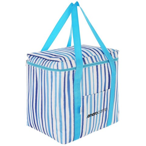 TORBA TERMICZNA 32x25x35CM 28L BLUE LINES ENERO CAMP TORBA TERMICZNA 32x25x35CM 28L BLUE LINES ENERO CAMP