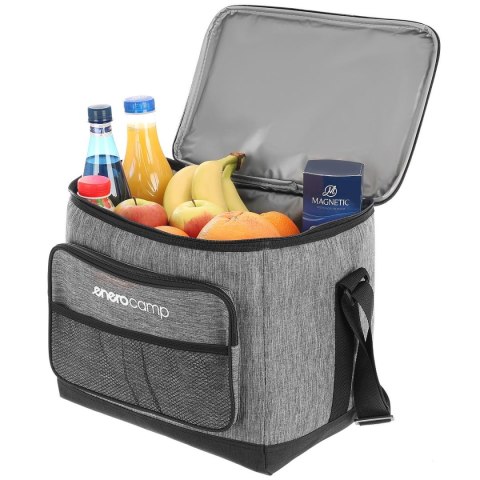 TORBA TERMICZNA 34x24x30CM SZARA 25L ENERO CAMP TORBA TERMICZNA 34x24x30CM SZARA 25L ENERO CAMP