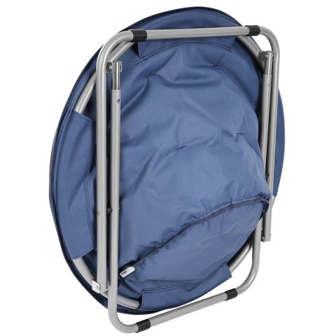 FOTEL CAMPINGOWY MOON 82x68x79CM GRANATOWY ENERO CAMP FOTEL CAMPINGOWY MOON 82x68x79CM GRANATOWY ENERO CAMP