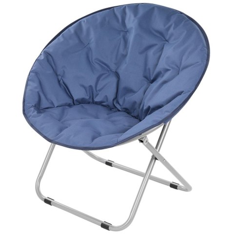 FOTEL CAMPINGOWY MOON 82x68x79CM GRANATOWY ENERO CAMP FOTEL CAMPINGOWY MOON 82x68x79CM GRANATOWY ENERO CAMP